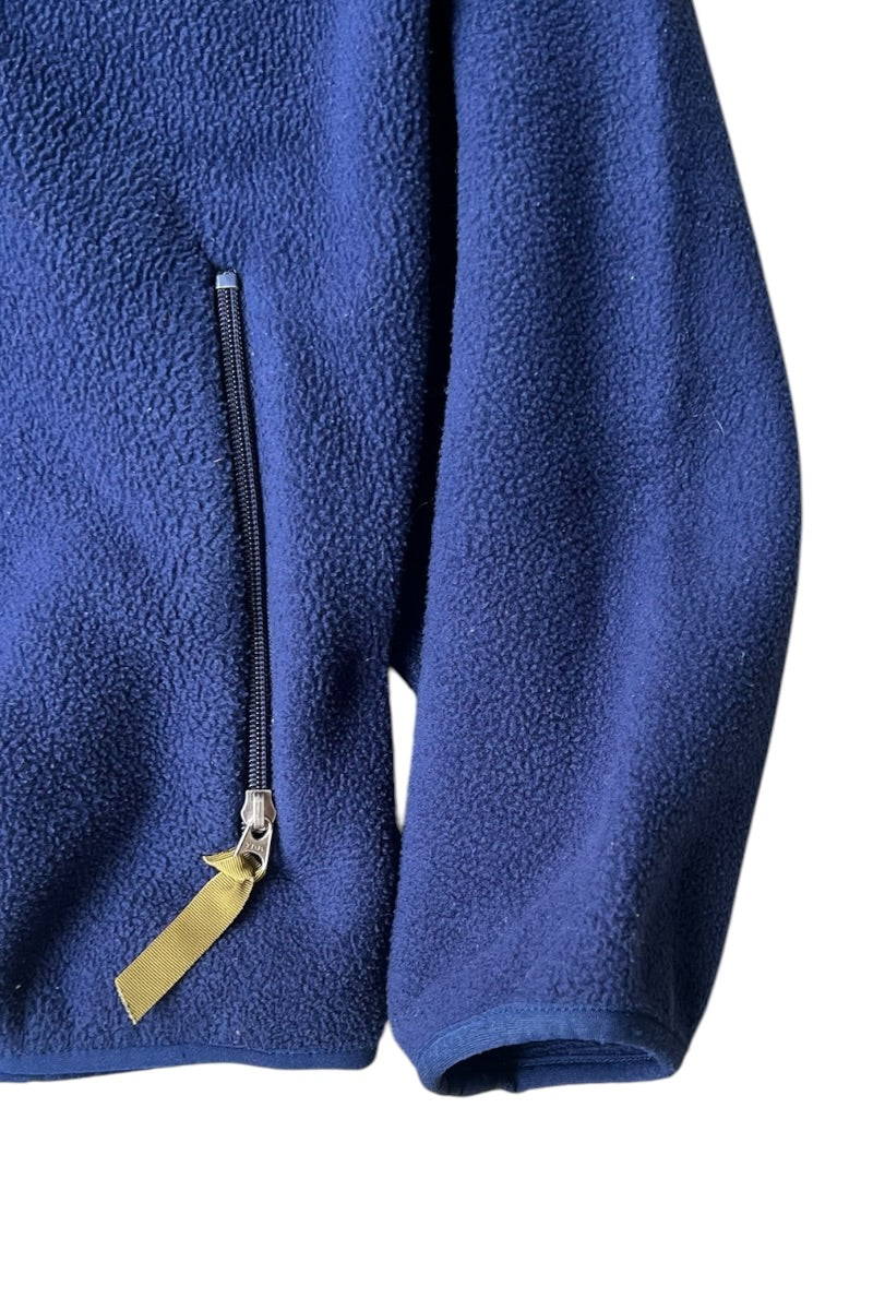 MADE IN USA 99'S ZIP FLEECE JACKET / NAVY [SIZE: XL USED]