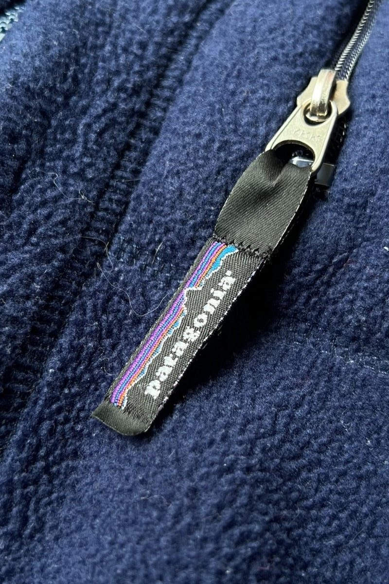 MADE IN USA 99'S ZIP FLEECE JACKET / NAVY [SIZE: XL USED]