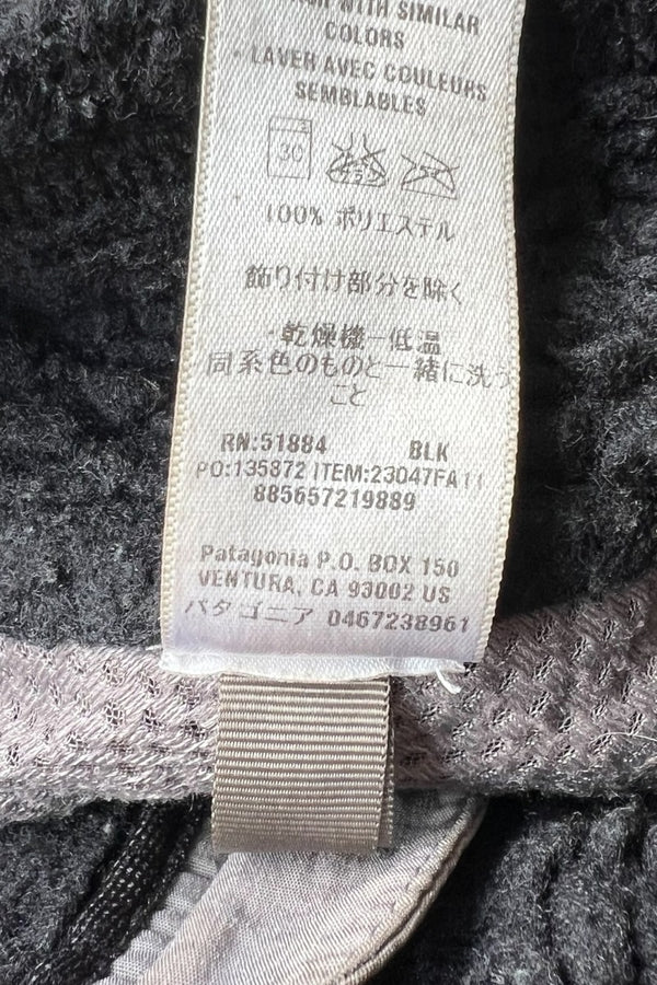 11'S CLASSIC RETORO X FLEECE VEST / BLACK [SIZE: M USED]