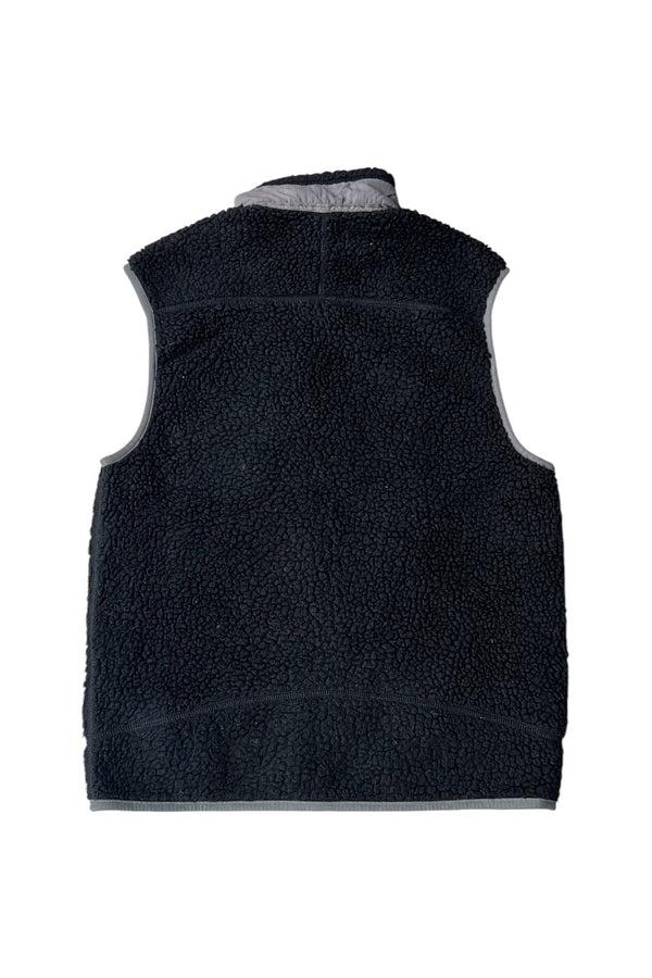 11'S CLASSIC RETORO X FLEECE VEST / BLACK [SIZE: M USED]