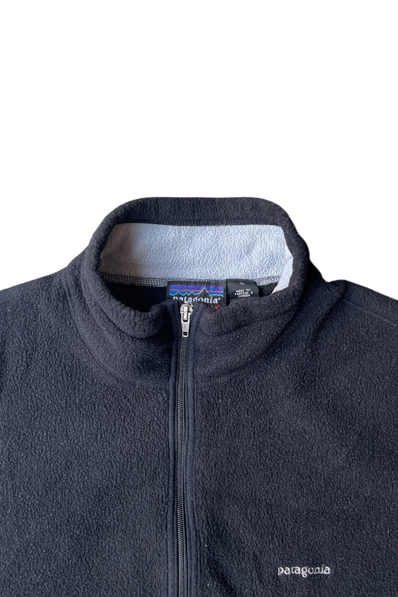 MADE IN CANADA 09'S SYNCHILLA FLEECE VEST / BLACK [SIZE: XL USED]