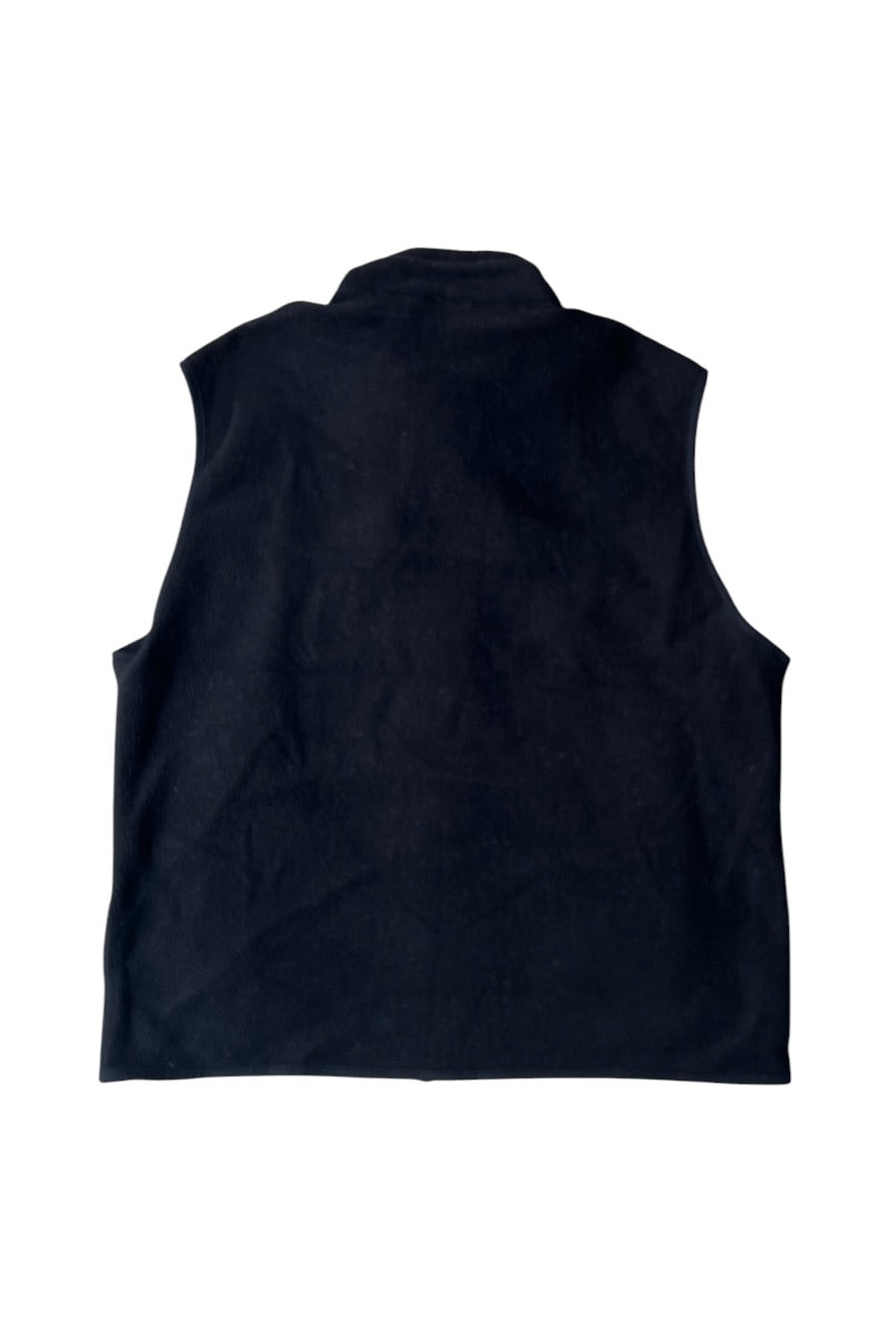 MADE IN CANADA 09'S SYNCHILLA FLEECE VEST / BLACK [SIZE: XL USED]