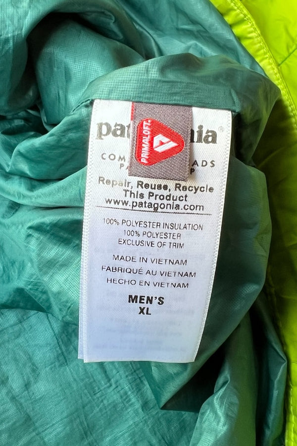 15'S PRIMALOFT NANO PUFF JACKET / NEON [SIZE: XL USED]