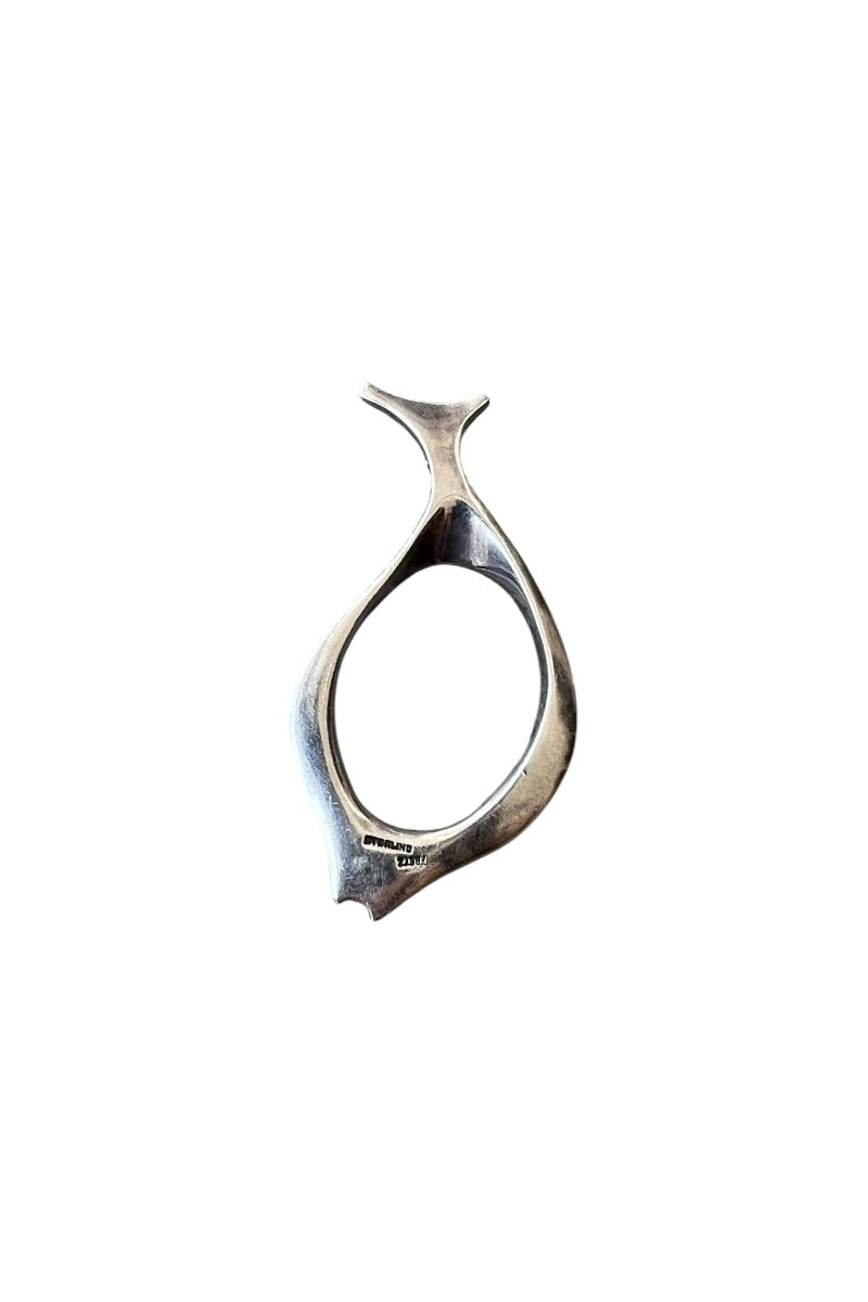 STERLING SILVER PENDANT TOP / SILVER [SIZE: ONE SIZE USED]