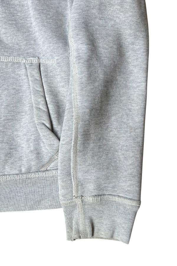 ZIP SWEAT HOODIE W/BOA FLEECE LINER / GRAY [SIZE: M USED]