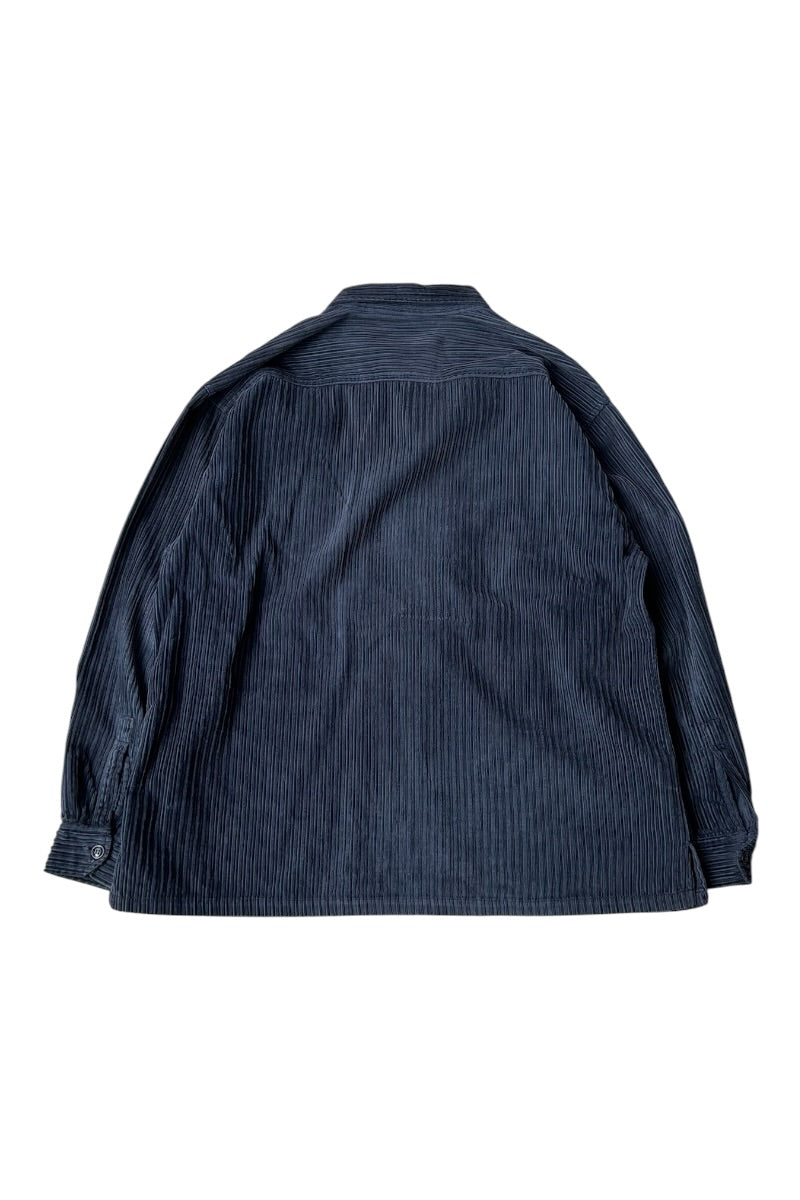 90'S SILVER TAB CORDUROY ZIP JACKET / BLACK [SIZE: L USED]