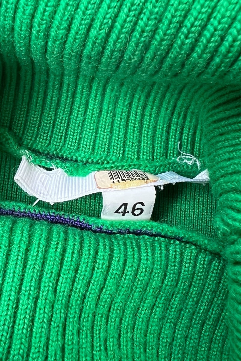 MADE IN ITALY 21AW HIGH-NECK KNIT SWEATER / PURPLE [SIZE: 46 USED]