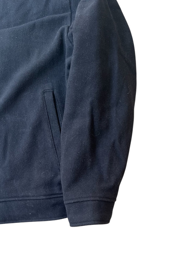 Y2K 03'S WOOL ZIP JAKCET / BLACK [SIZE: L USED]