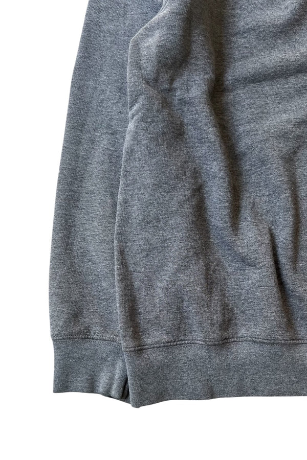 MADE IN TURKEY Y2K EARLY 00'S SWEATSHIRT / GRAY [SIZE: L USED]