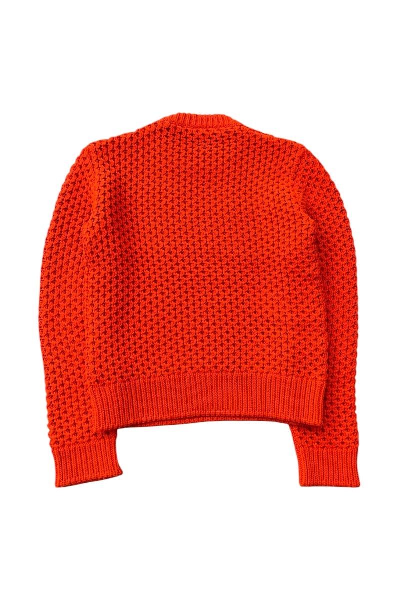 16-18'S MADE IN ITALY 17AW 205W39NYC KNIT SWEATER / ORANGE [SIZE: S USED]