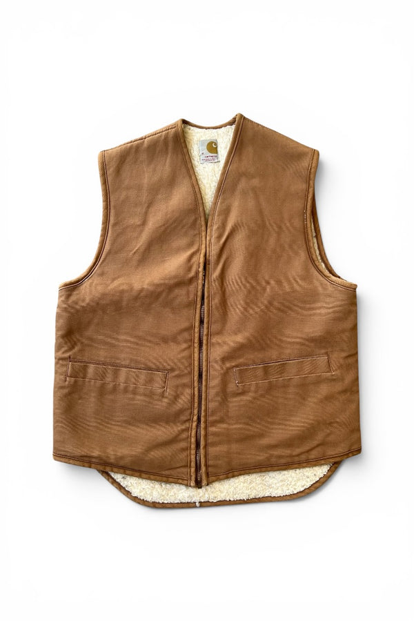 80'S DUCK VEST USA企画品 / BEIGE [SIZE: M USED]