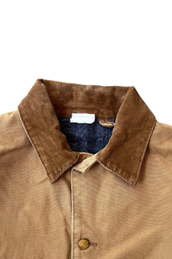 DUCK MICHIGAN CHORE COAT W/BLANKET LINER USA企画品 / BEIGE [SIZE: L USED]
