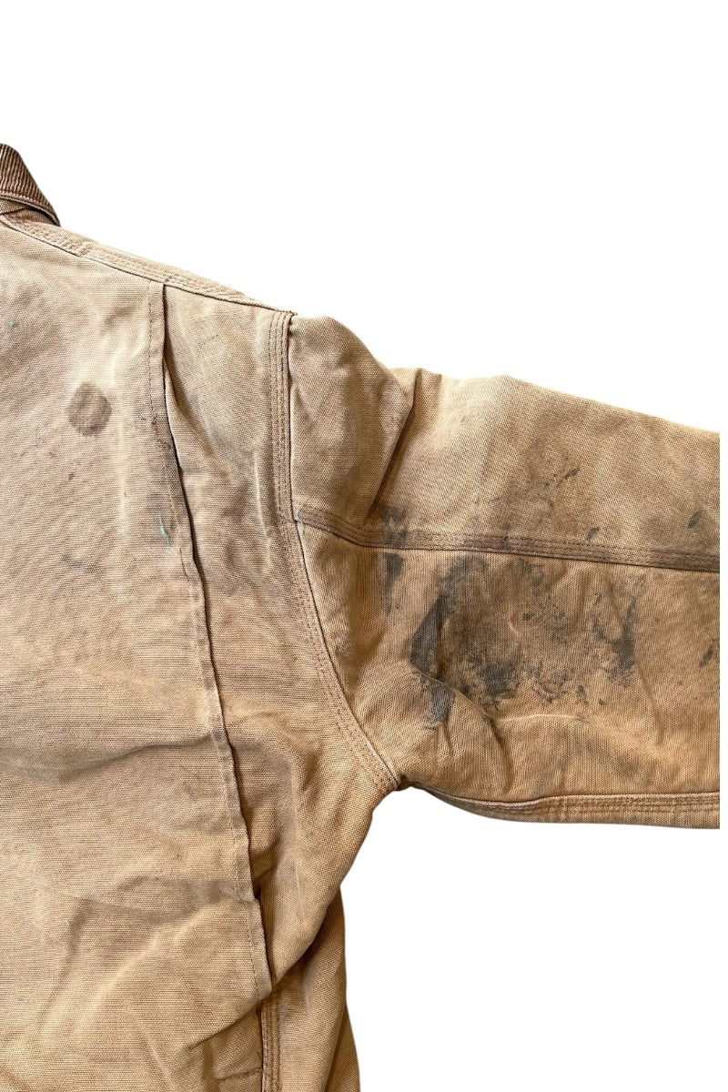 DUCK MICHIGAN CHORE COAT W/BLANKET LINER USA企画品 / BEIGE [SIZE: L USED]