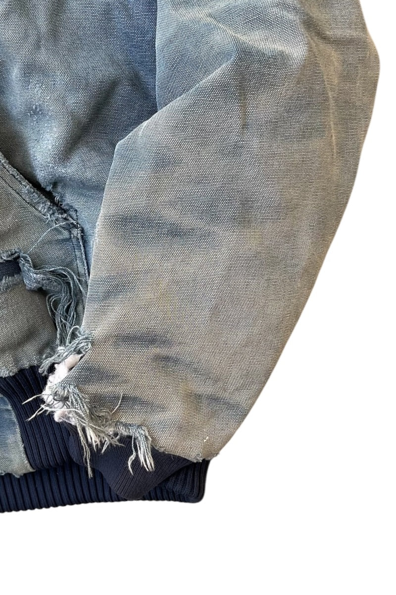 DAMAGED DUCK ACTIVE JACKET W/FLEECE LINER USA企画品 / LIGHT BULE [SIZE: L USED]