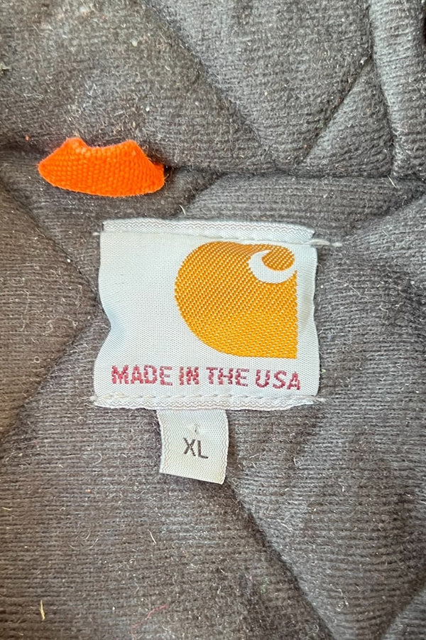 MADE IN USA 14'S DUCK ACTIVE JACKET W/FLEECE LINER USA企画品 / ORANGE [SIZE: XL USED]