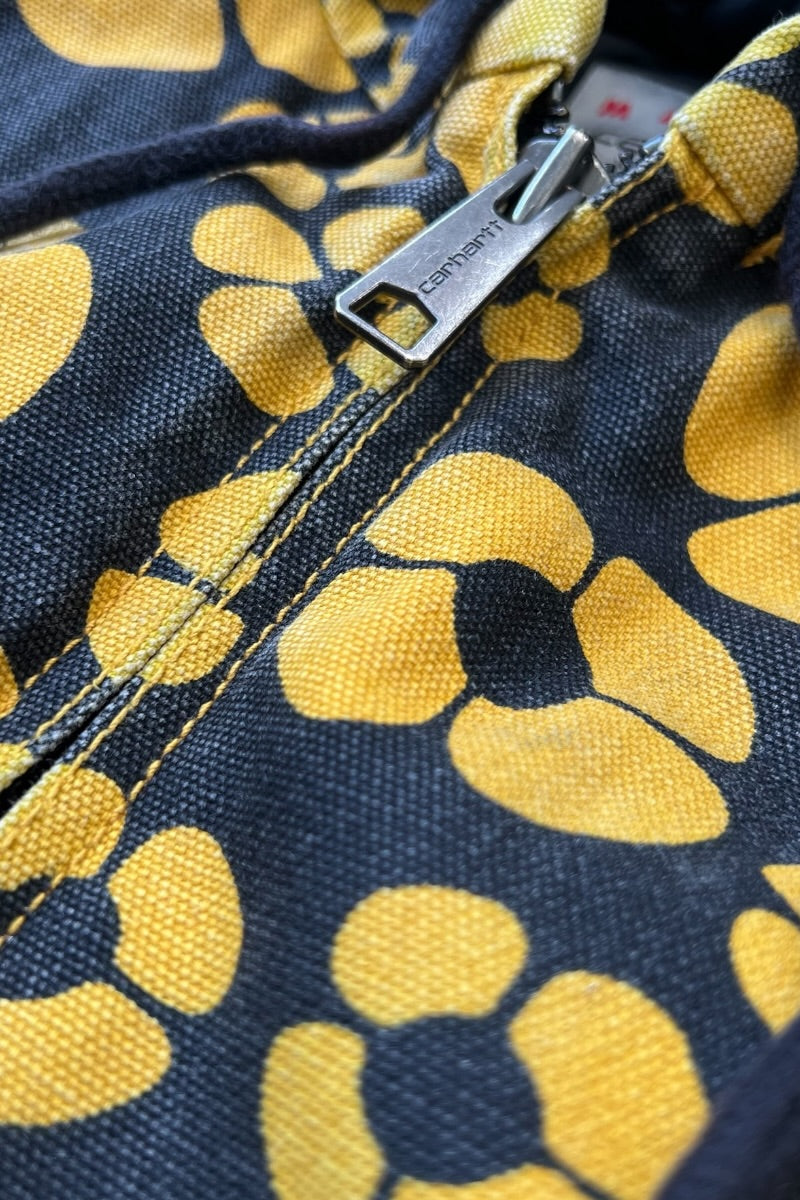 23SS FLORAL ACTIVE JACKET / YELLOW [SIZE: L USED]