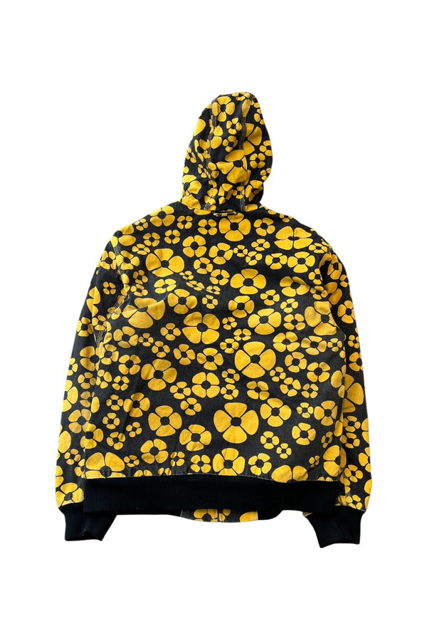 23SS FLORAL ACTIVE JACKET / YELLOW [SIZE: L USED]