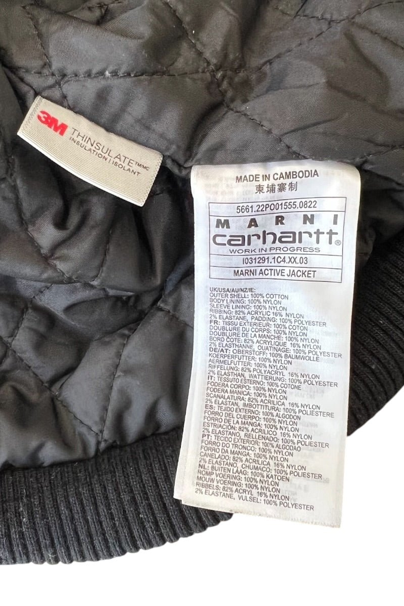 23SS FLORAL ACTIVE JACKET / YELLOW [SIZE: L USED]