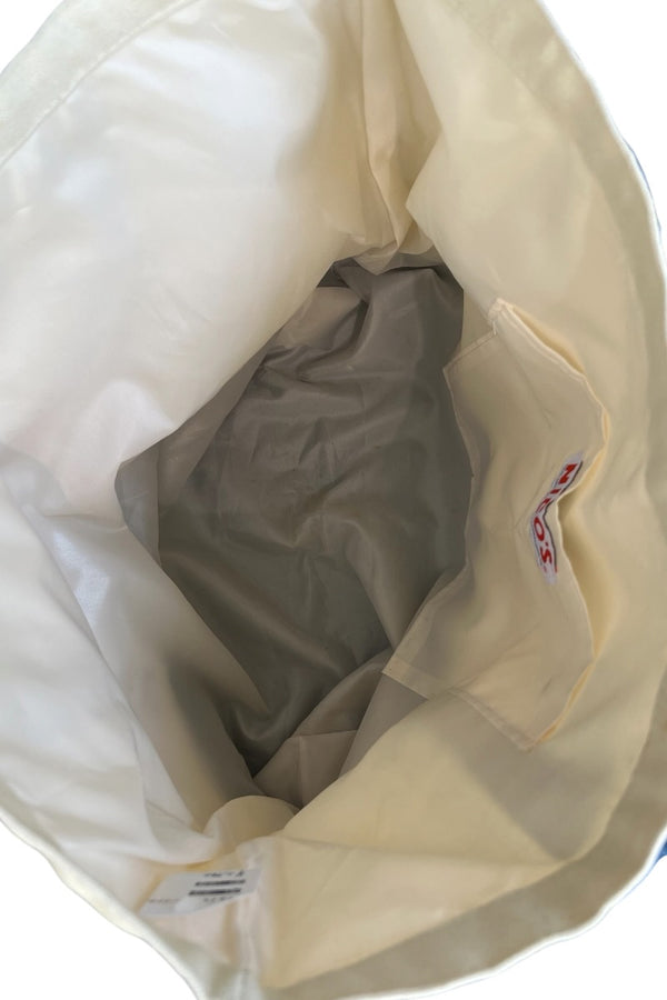 ICE CERAM SHOP TOTE BAG / WHITE [SIZE: ONE SIZE USED]