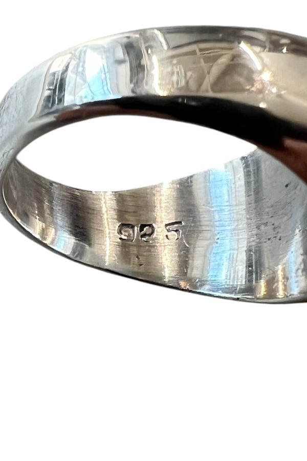 MADE IN MEXICO 925 SILVER RING / SILVER [SIZE: 18号相当 USED]