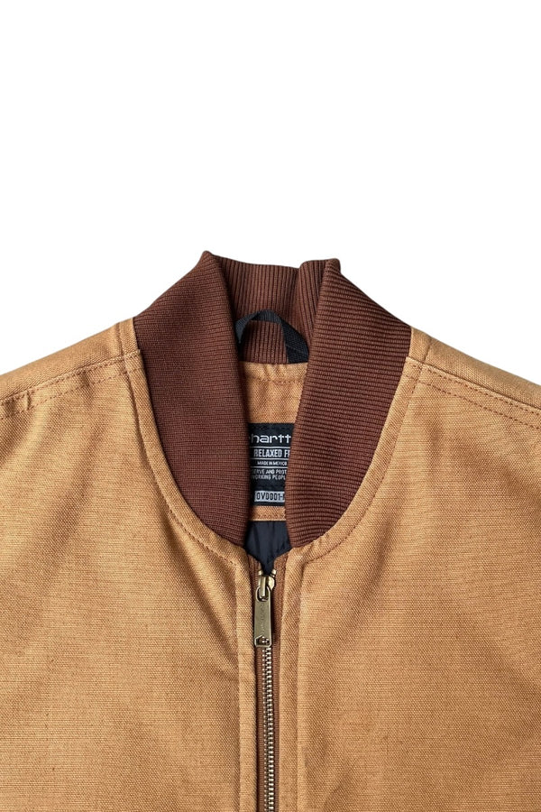 MADE IN MEXICO DUCK VEST W/QUILTING LINER USA企画品 / BEIGE [SIZE: M USED]