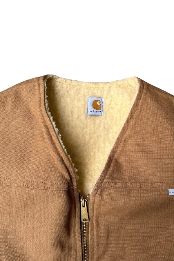 MADE IN USA 91'S DUCK BOA VEST USA企画品 / BEIGE [SIZE: L USED]