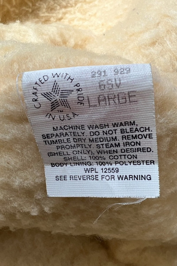 MADE IN USA 91'S DUCK BOA VEST USA企画品 / BEIGE [SIZE: L USED]