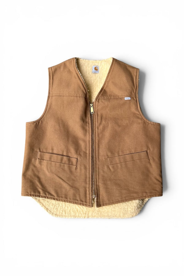 MADE IN USA 91'S DUCK BOA VEST USA企画品 / BEIGE [SIZE: L USED]