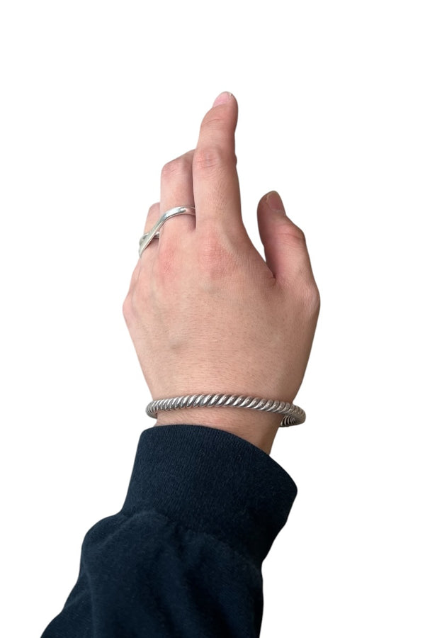 925 SILVER BANGLE / SILVER [SIZE: ONE SIZE USED]