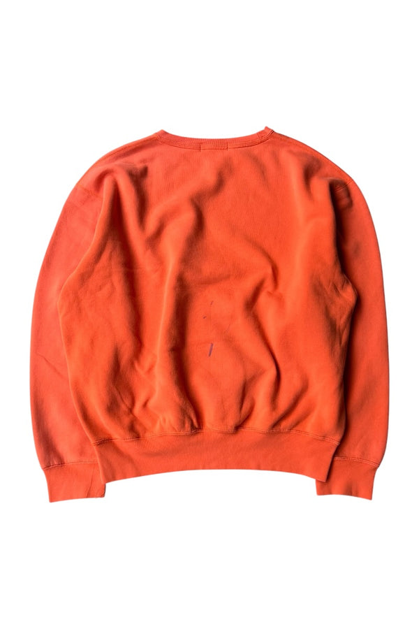 90'S LOGO SWEATSHIRT / ORANGE [SIZE: L USED]