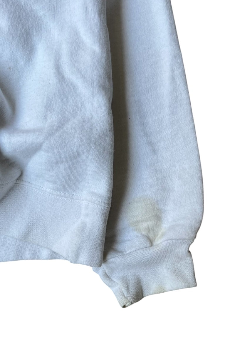 90'S RED HOT CHILIPEPPERS BAND HOODIE SWEATSHIRT BOOTLEG / WHITE [SIZE: L USED]