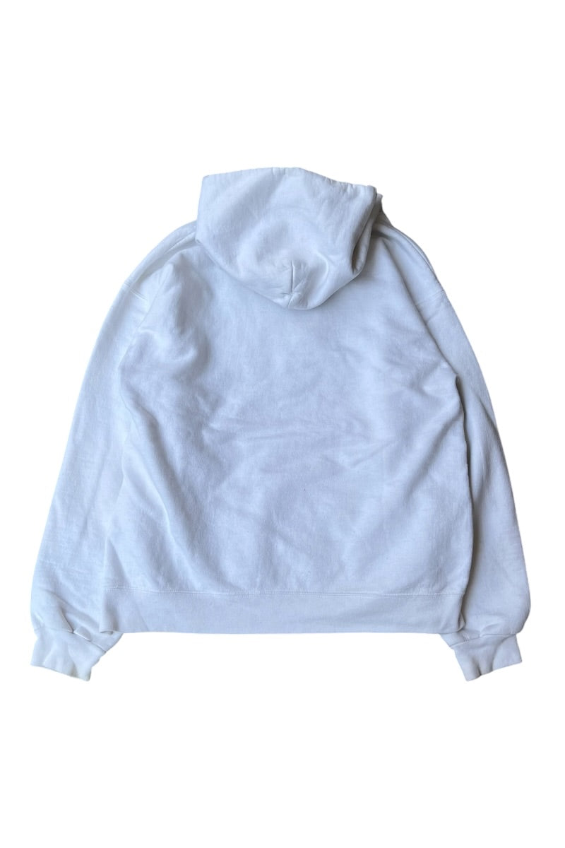 90'S RED HOT CHILIPEPPERS BAND HOODIE SWEATSHIRT BOOTLEG / WHITE [SIZE: L USED]