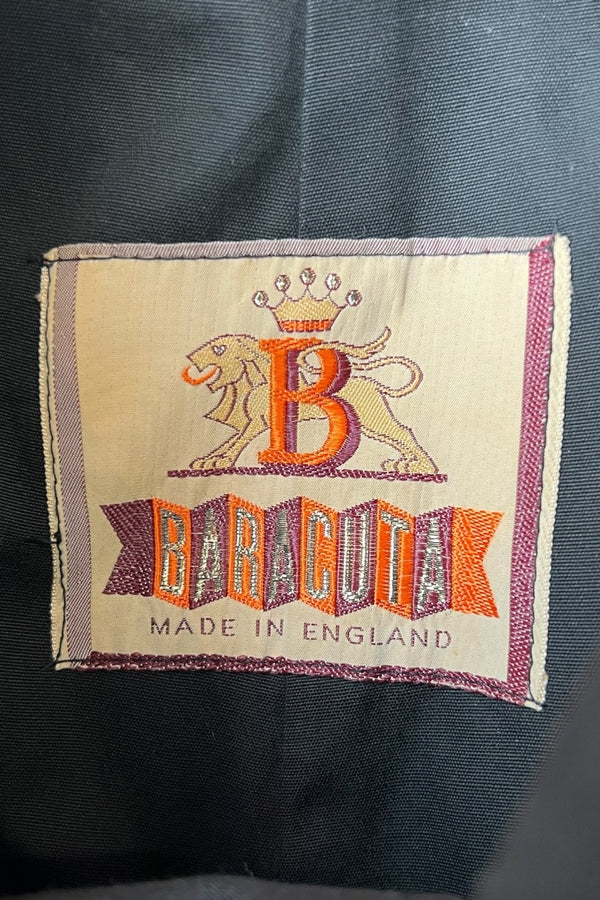 MADE IN ENGLAND 90'S BALMACAAN COAT / BLACK [SIZE: L USED]