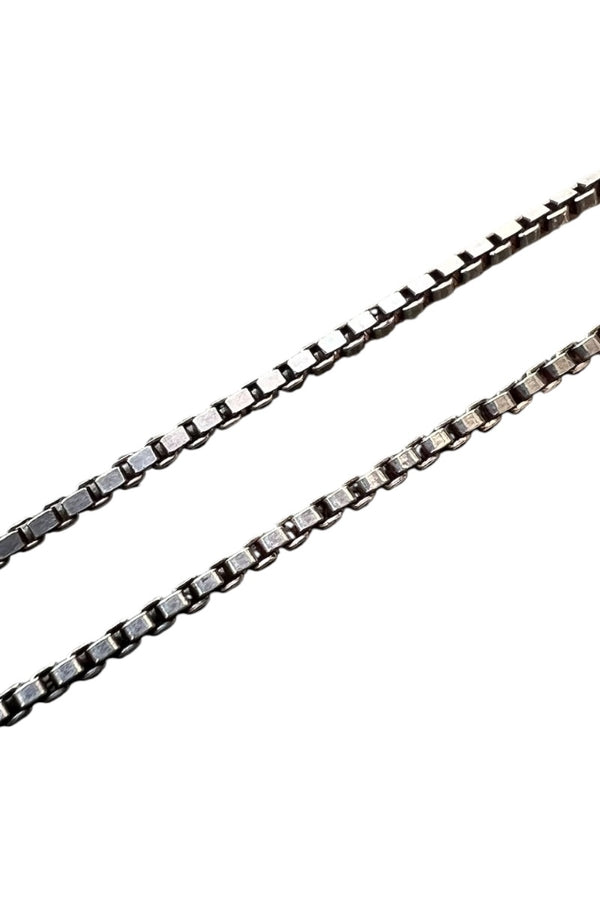 MADE IN ITALY 925 SILVER NECKLACE / SILVER [SIZE: ONE SIZE USED]
