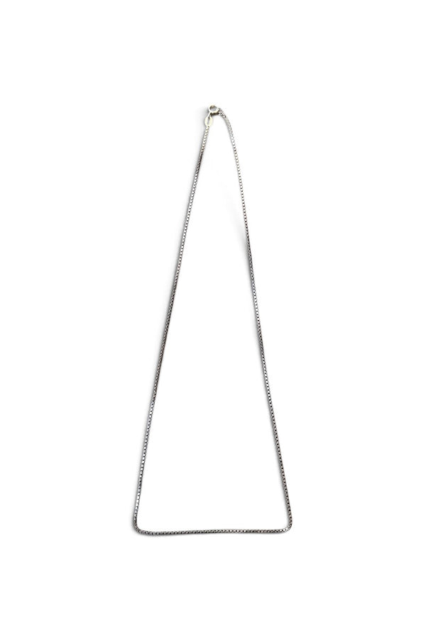 MADE IN ITALY 925 SILVER NECKLACE / SILVER [SIZE: ONE SIZE USED]