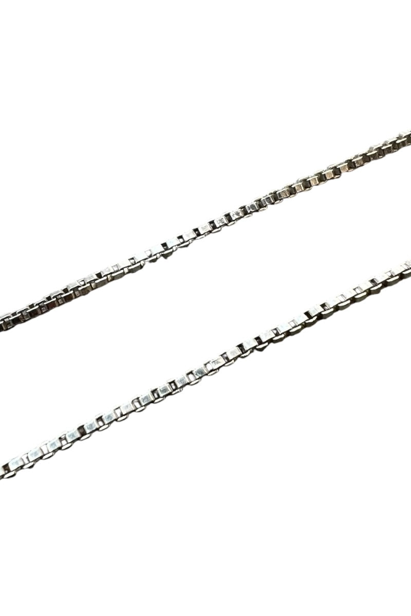 MADE IN ITALY 925 SILVER NECKLACE / SILVER [사이즈: ONE SIZE USED]