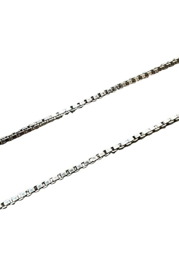 MADE IN ITALY 925 SILVER NECKLACE / SILVER [SIZE: ONE SIZE USED]