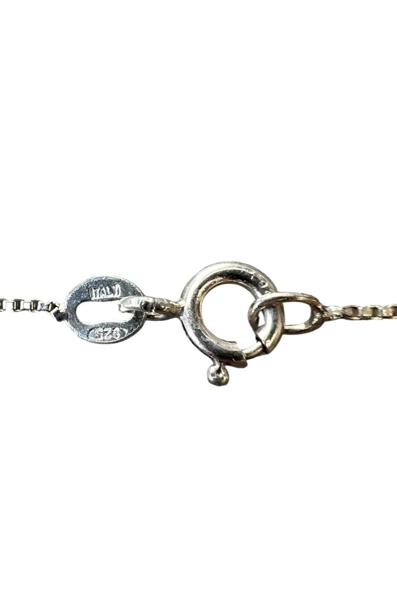 MADE IN ITALY 925 SILVER NECKLACE / SILVER [사이즈: ONE SIZE USED]