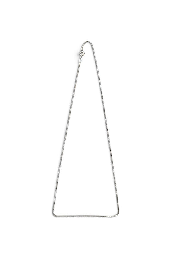 MADE IN ITALY 925 SILVER NECKLACE / SILVER [SIZE: ONE SIZE USED]