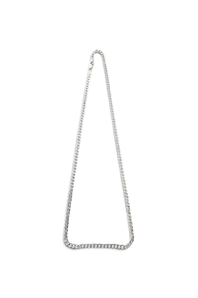 MADE IN ITALY 925 SILVER NECKLACE / SILVER [SIZE: ONE SIZE USED]