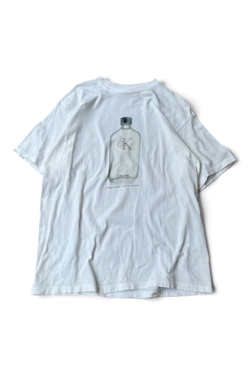 MADE IN USA 90'S T-SHIRT / WHITE [SIZE: XL USED]
