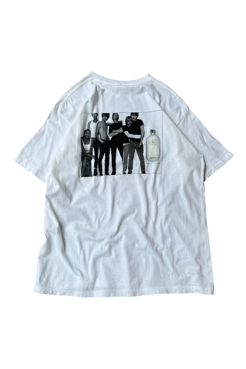 MADE IN USA 90'S T-SHIRT / WHITE [SIZE: XL USED]