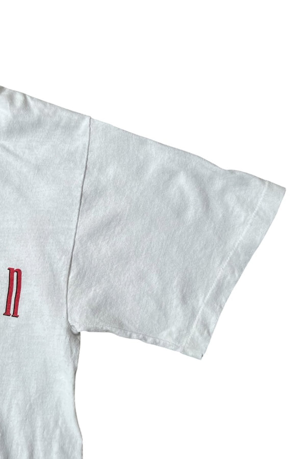 MADE IN USA 90'S JORDAN GRAPHIC T-SHIRT / WHITE [SIZE: M USED]