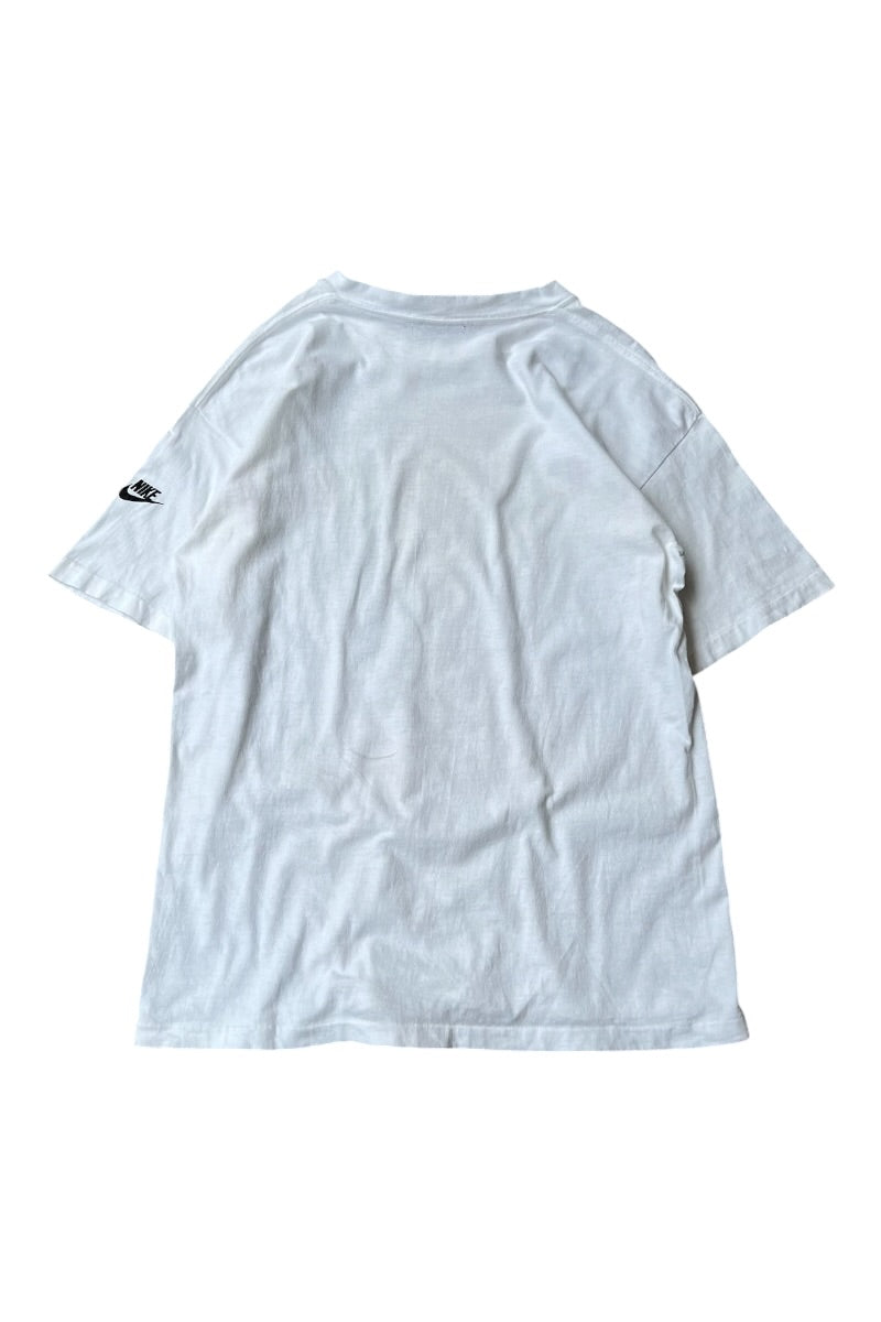 MADE IN USA 90'S JORDAN GRAPHIC T-SHIRT / WHITE [SIZE: M USED]
