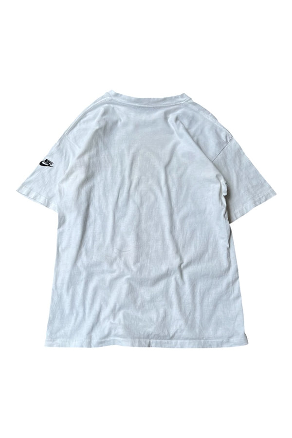 MADE IN USA 90'S JORDAN GRAPHIC T-SHIRT / WHITE [SIZE: M USED]