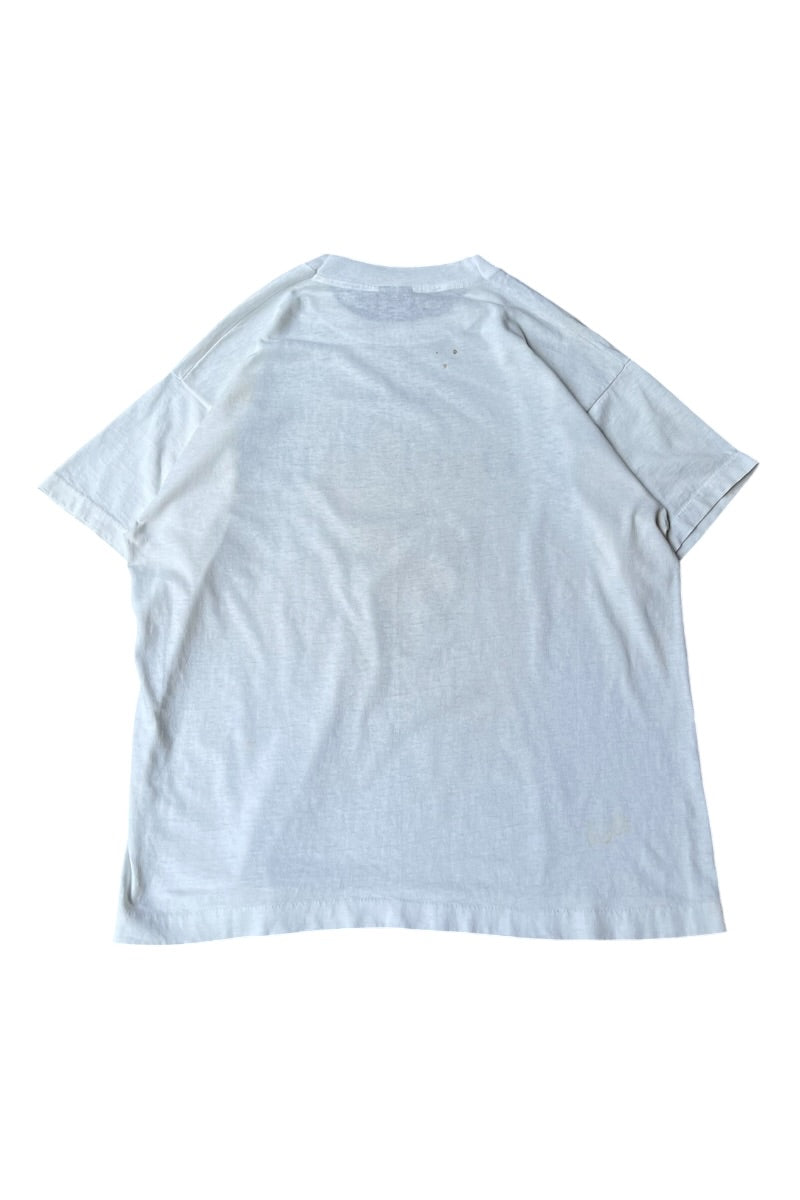 MADE IN USA 87'S NEW ORDER SUBSTANCE BAND T-SHIRT / WHITE [SIZE: XL USED]