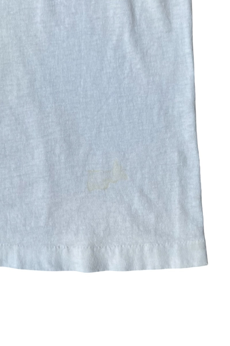 MADE IN USA 87'S NEW ORDER SUBSTANCE BAND T-SHIRT / WHITE [SIZE: XL USED]