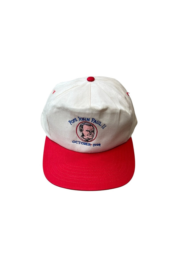 95'S POPE JOHN PAULⅡCAP / OFF WHITE [SIZE: ONE SIZE USED]