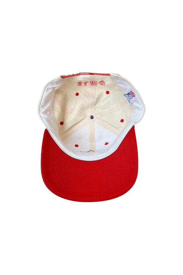 90'S ELMO CHARACTER 6 PANEL CAP / BEIGE [SIZE: ONE SIZE USED]