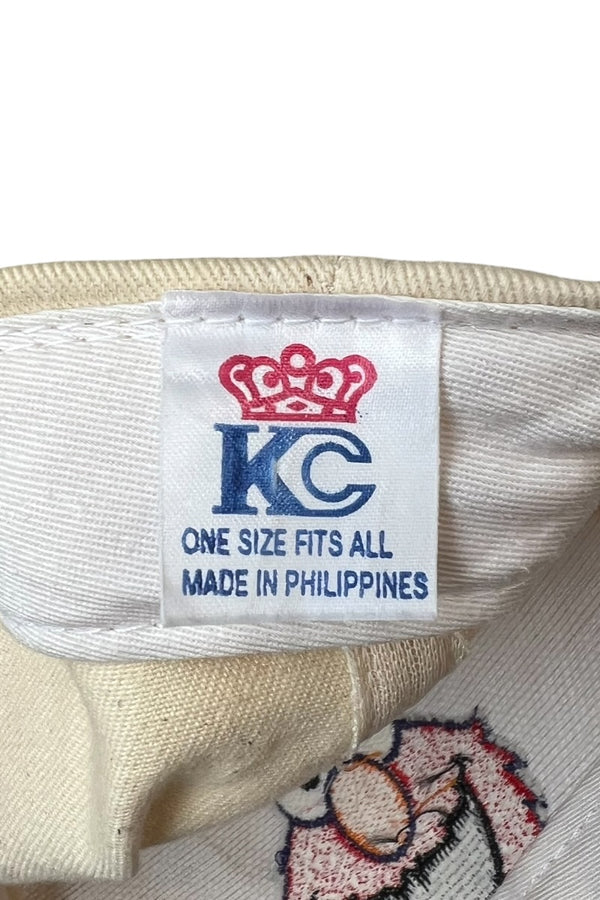90'S ELMO CHARACTER 6 PANEL CAP / BEIGE [SIZE: ONE SIZE USED]